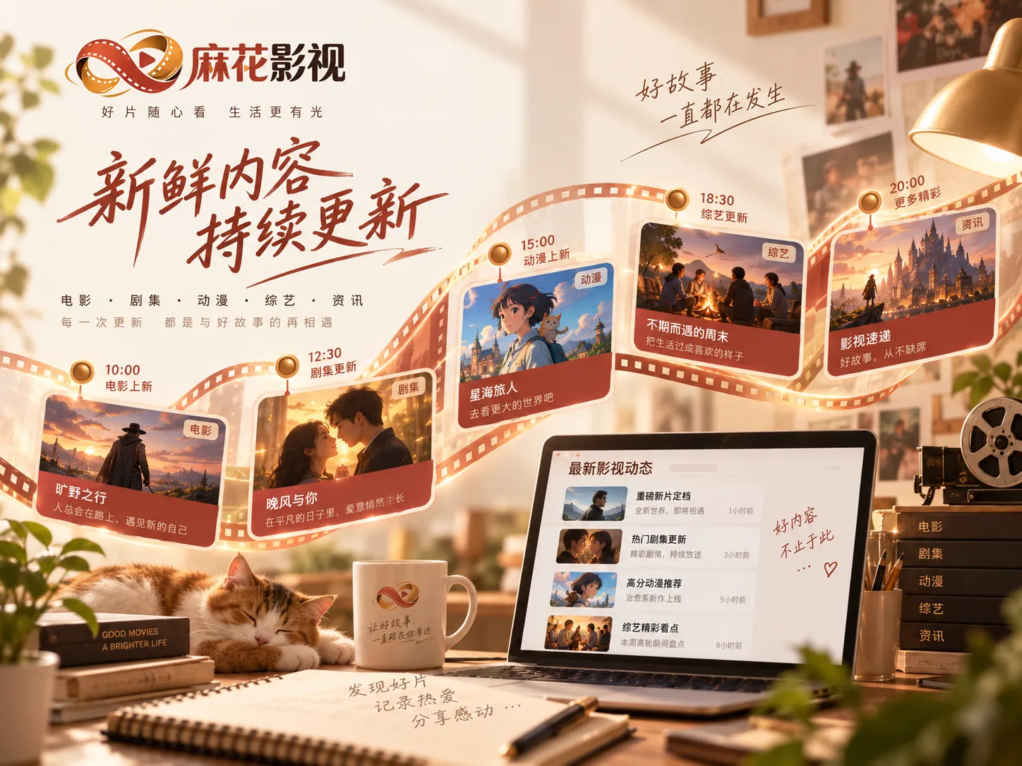 麻花影视在线观看与追剧栏目编辑视图